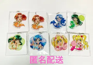 피치피치 피치 제비뽑기당 머메이드 플라워 키링 세트