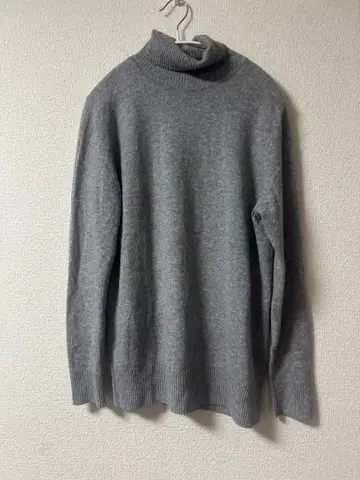 어반 리서치 캐시미어 100% 터틀 니트