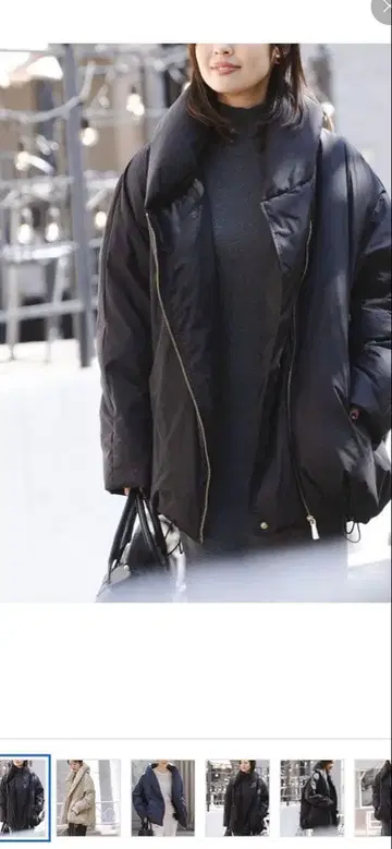 이번 시즌 노블 숏 다운 코트 38