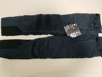 다크 블루 워크 팬츠 충전솜