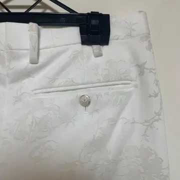 소스타누토 SOS TE NUTO 화이트 자카드 팬츠 사이즈 46