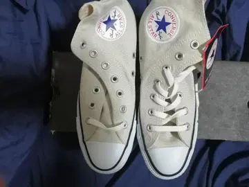 CONVERSE ALL STAR 아이보리 하이컷 스니커즈 24CM