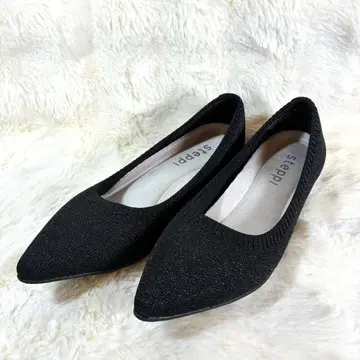 [ steppi ] 스테피 워셔블 발수 글리터 포인티드 펌프스 5