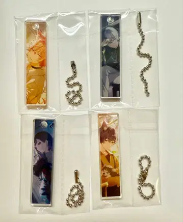 아크릴 스틱 키링 비비버스