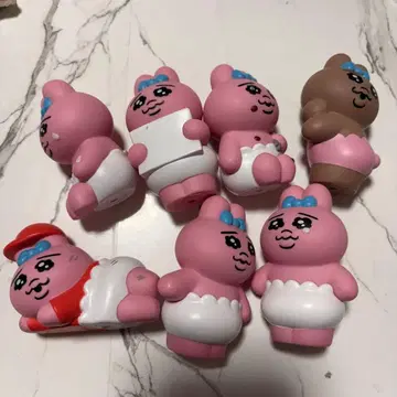 빤쮸토끼 소프트 비닐 마스코트 피규어 모음