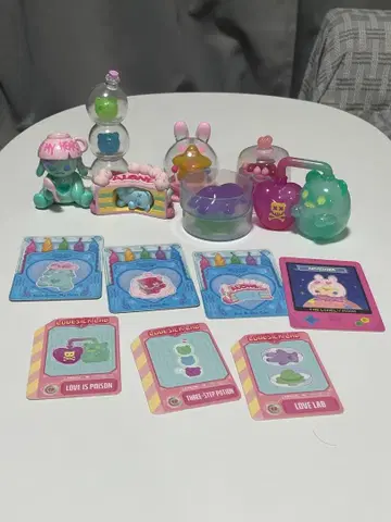 shinwoo (신우) 피규어 7점 묶음 판매