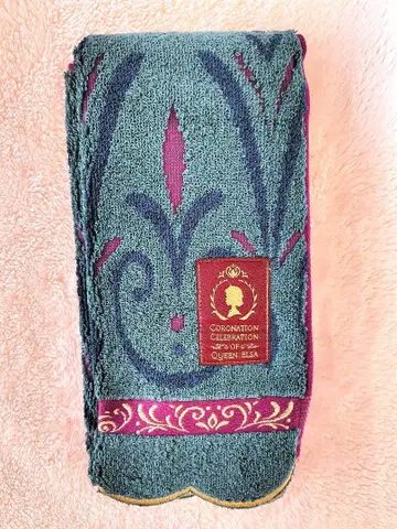 디즈니 리조트 엘사 페이스 타월 안나