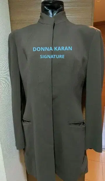 다나카란 시그니처 옷깃 여성용 자켓 LL 브라운