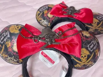 디즈니 머리띠 캐리비안의 해적 상하이 디즈니 해외