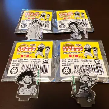 히로아카 아크릴 mini 피규어 4점 미사용