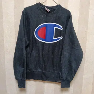 Champion 구제 의류 블랙 맨투맨 트레이닝복