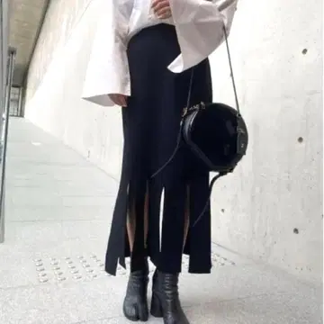 LE CIEL BLEU 루셸 블루 스커트 블랙