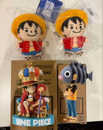 ONE PIECE BASE SHOP 루피 오다 에이치로 유비누이 세트