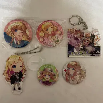 HoneyWorks 팝업 10주년 캔뱃지 나루미 세이나 아크릴 키링 등