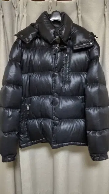 CAMP7 블랙 다운 자켓 XL 사이즈