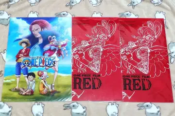 원피스 FILM RED 클리어 포스터 세트