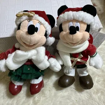 디즈니 크리스마스 인형 배지