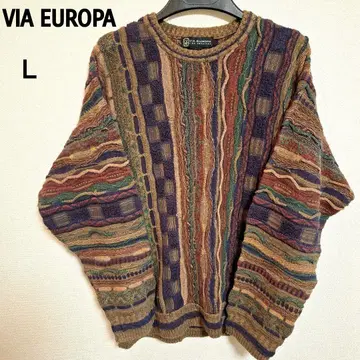VIA EUROPA 니트 스웨터