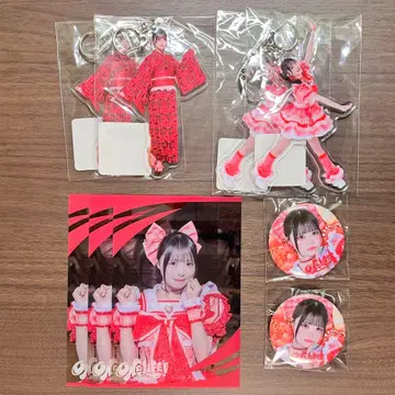 iLife! 무도관 복권 코바나 리리 아크릴 키링 캔뱃지 클리어 카드