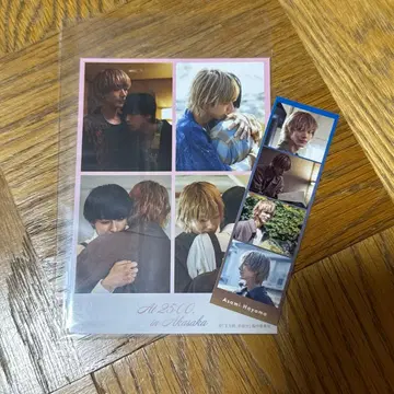 드라마 25시 아카사카에서 POP UP 한국 즉석 사진풍 카드 2장 세트