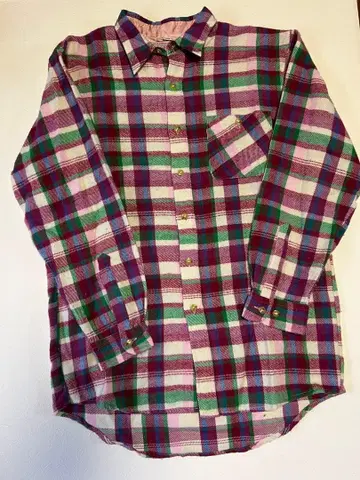 Keep 체크 무늬 플란넬 셔츠 L 사이즈