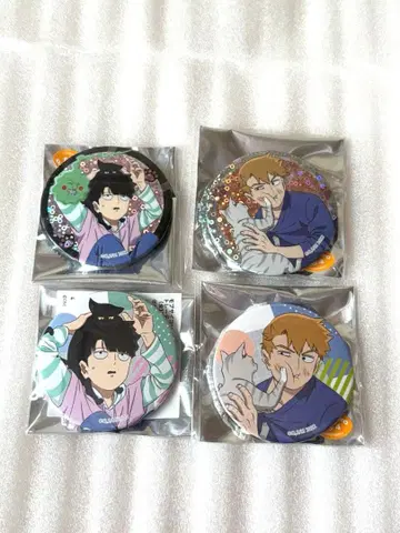 몹사이코 고양이와 사이좋은 캔뱃지 카게야마 시게오 레이겐 아라타카