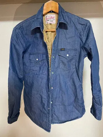 Lee 데님 셔츠 M 사이즈 인디고