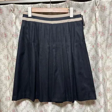 ICB 블랙 플리츠 스커트 11호 온워드