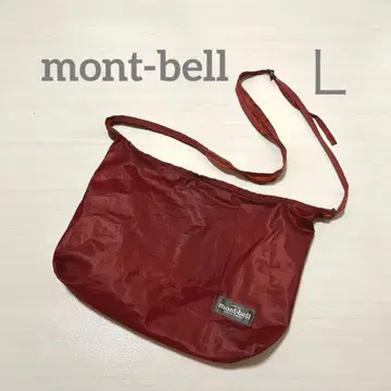 [ 미사용 ] 몽벨 U.L MONO 숄더 L 레드 빨간색