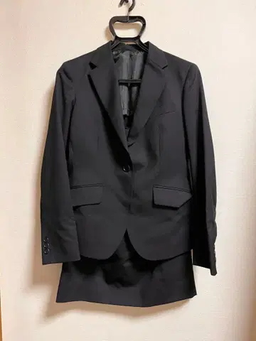 블랙스 자켓 스커트 팬츠 세트