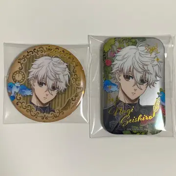 블루 록 동화 나기 세이시로 캔뱃지 스퀘어 캔뱃지