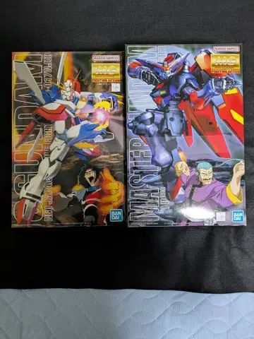 [ 건담 프라모델 묶음 판매 ] MG 갓건담 & 마스터 건담