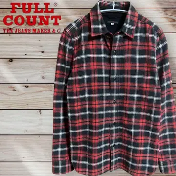 FULL COUNT 풀카운트 체크 무늬 플란넬 셔츠