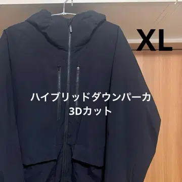 [새상품급] UNIQLO 하이브리드 다운 파카 (3D컷) XL 블랙