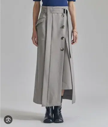 유나이티드 도쿄 슬릿 타이트 롱 스커트