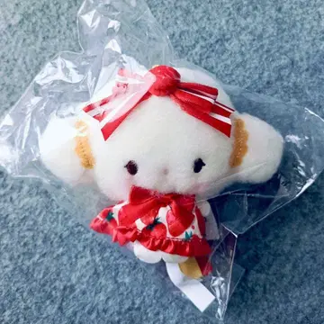 [ 익명 배송 ] 코기뮨 산리오 딸기신문 50주년 마스코트 홀더