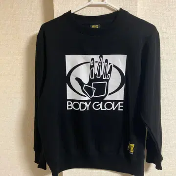 USA제 BODY GLOVE 블랙 크루넥 맨투맨