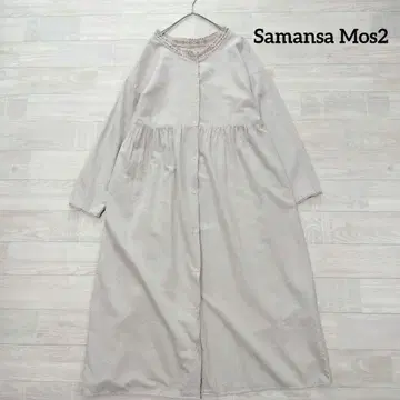 Samansa Mos2 사만사 모스모스 전후 착용 레이스 원피스 F