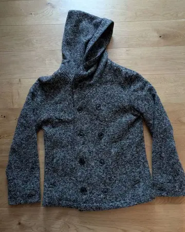 MICHEL KLEIN 후드 부착 아우터 그레이