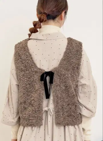 sm2 사만사 모스모스 전후 2WAY 보아 베스트 다크 브라운 새상품