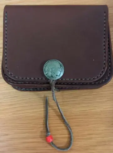 Wakar Design 브라운 코인 케이스 검)goro's 고로즈