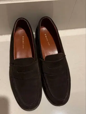 B:MING by BEAM 브라운 스웨이드 로퍼 BML-7 빔즈