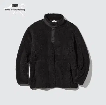 [ 새상품급 ] 유니클로 화이트 마운티니어링 플리스 오버 풀오버