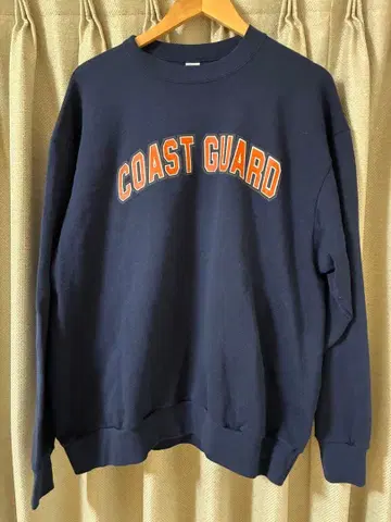 USCG 트레이닝 의류 맨투맨 USA제