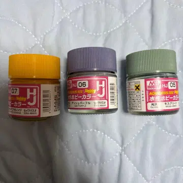 세이라 마스오 수성 하비 컬러 3색 6개 세트 초레어