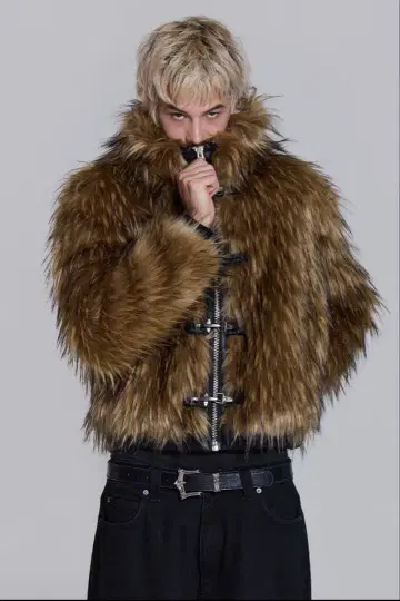 Jaded London 블론드 멘도자 재킷