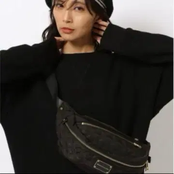 밴야드 스톰 깔끔한 바디 BAG 퀼팅 블랙