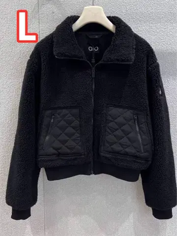 [ 새상품 ] ALO YOGA 신상 블랙 아우터 자켓 L 사이즈