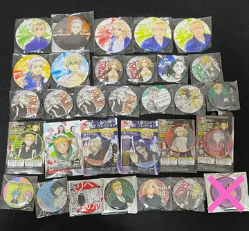 도쿄 리벤저스 캔뱃지 묶음 판매 30점