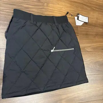 SCOT CLUB 퀼팅 스커트 38 사이즈 블랙